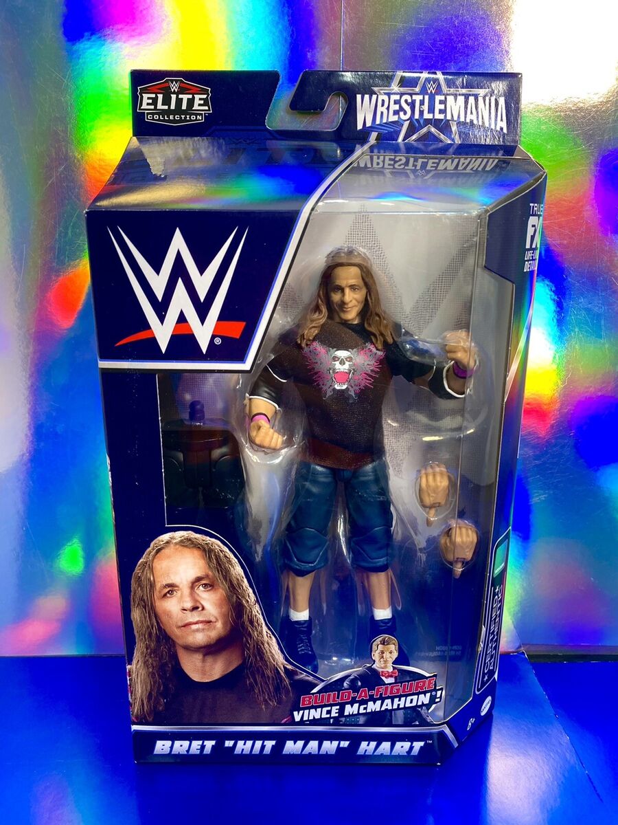2022 WWE Elite Collection Wrestlemania 38 Figure: BRET 2022 WWE Elite Collection Wrestlemania 38 Figure: BRET