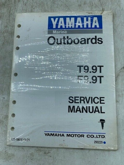 Yamaha Outboards Boat Motor T9.9K F9.9T Factory Service Manual Sku4