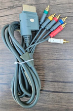 Official Microsoft Xbox 360 Audio Video AV Component HD Cable Cord Authentic T45