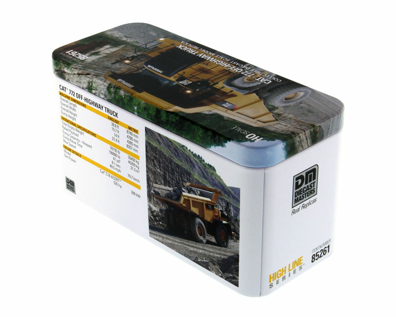 CAT CATERPILLAR 772 OFF-HIGHWAY DUMP TRUCK 1/87 (HO) SCALE DIECAST