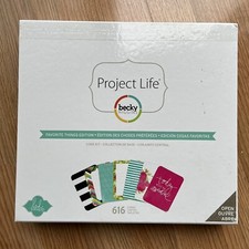 Project Life Becky Higgins Fav Things Edition Core Kit Scrapbook Heidi Swapp
