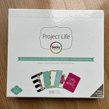 Project Life Becky Higgins Fav Things Edition Core Kit Scrapbook Heidi Swapp