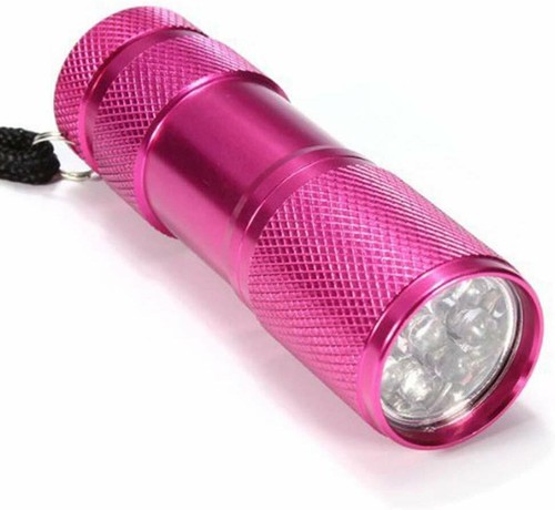 9 LED ALUMINIUM MINI TORCH FLASH LIGHT FLASHLIGHT SMALL SUPER BRIGHT PORTABLE - Picture 3 of 6