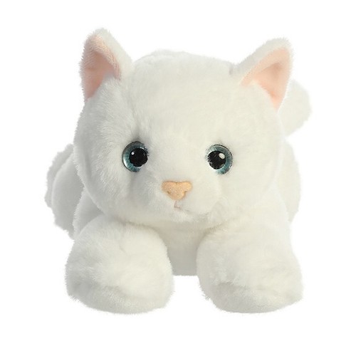 Aurora - Flopsie - 12" Precious White Kitty Adorable Stuffed Animal - Picture 3 of 4