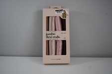 Kitsch Satin Heatless Curling Rods Jumbo Flexi Rods 4 Heatless Hair Curlers