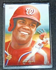 2021 TOPPS GAME WITHIN THE GAME JUAN SOTO #3 ARTWORK COLOR WASHINGTON JENNIS
