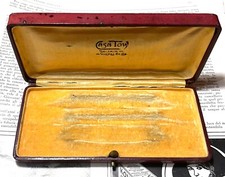Antiguo estuche vacío para un trío Kaweco de FP, lápiz y navaja de bolsillo telescópica