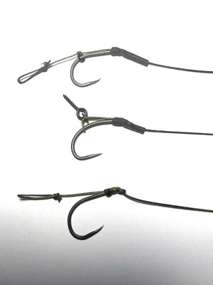 x solid PVA bag rigs Standard ,Blowback or Slip d with bait