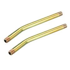 2pcs 1/8" NPT Grease Fitting Standard Grease Metal Extension Tubes