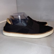 EUC Ugg Australia Sammy Black Knit Low Top Slip On Sneakers Women  s Shoe Sz 9