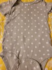 Baby Girl Carter's Short Body Suite 6 Mo EUC — photo 1