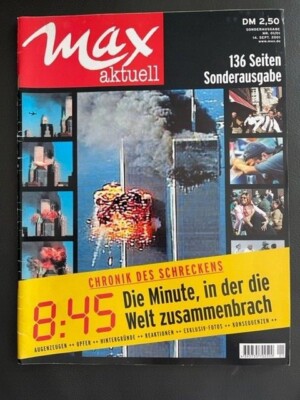 Max und Vanity Fair, Extra-Ausgaben zum 11. September, 9/11