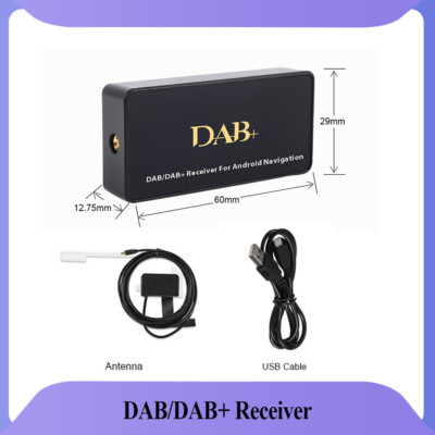 MicroUSB Android DAB+ Autoradio Adapter Digital Tuner Antenne für Android Stereo