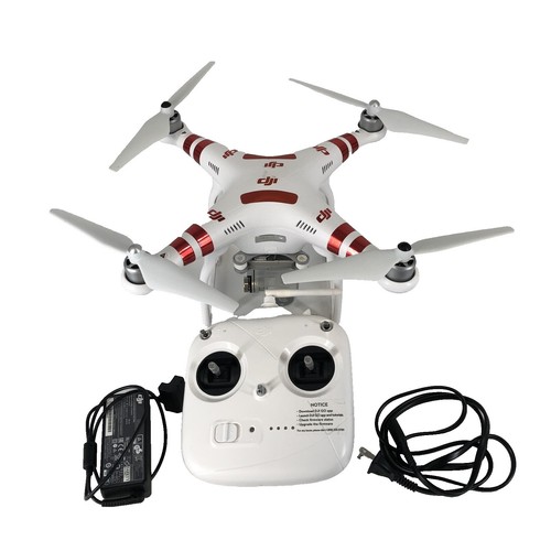 DJI Phantom 3 Standard Quadcopter Camera Drone - White