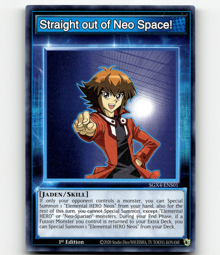Yugioh Straight out of Neo Space! - Speed Duel GX: Midterm Destruction | eBay Yugioh Straight out of Neo Space! - Speed Duel GX: Midterm Destruction | eBay