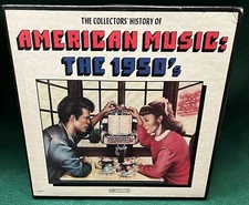 “The Collectors’ History Of AMERICAN MUSIC: THE 1950’s”. 5 LP Box Set. *NM*