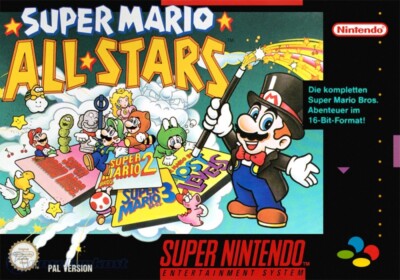 Nintendo SNES Spiel - Super Mario All-Stars mit OVP