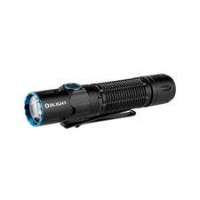Olight Warrior 3S Black Dual-Switch Tactical Flashlight, 2300 Lumens, 300 Meters