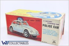 Vintage Police car ALPS Made In Japan. Battery Powered Toy. Read Description.