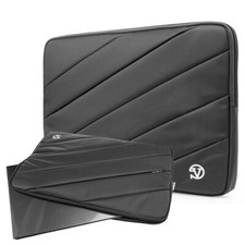 VanGoddy Gray Soft Laptop Case Zip Sleeve For 15" ASUS ZenBook 15 / VivoBook S15