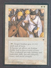 MTG Card - 1x Icatian Lieutenant - Fallen Empires - NM/LP - Vintage Magic SG402
