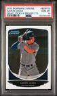 AARON JUDGE 2013 BOWMAN CHROME DRAFT ROOKIE RC #BDPP19 PSA 10 GEM MINT! YANKEES!
