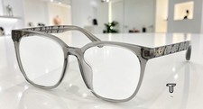 COACH HC6267D 5886 Transparent Light Grey Demo Lens 54 mm Women's Eyeglasses