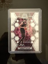 2022-23 Panini Mosaic - Jarrett Allen #176 White Mosaic Prizm /25