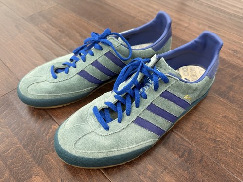 ADIDAS ORIGINALS ADIDAS JEANS MKII TRAINERS ARGY BLUE 2015 EXCELLENT