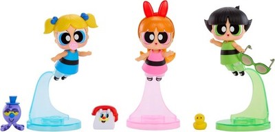 Surprise Loves Powerpuff Girls Tots Doll with Accessories 3 Figures Pink Blue