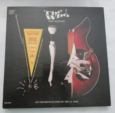 THE WHO JOIN TOGETHER MCA3-19501 NM-/NM  w/ FULL COLOR BOOK VINYL 3 LP L78