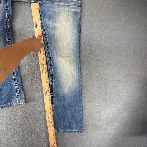 BKE Buckle Damen Culture Stretch Denim Bootcut Distressed Jeans Größe 29x28 - Bild 6 von 7