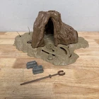 Vintage Original 1981 Kenner Star Wars Dagobah Playset Yodas Hut Near Complete