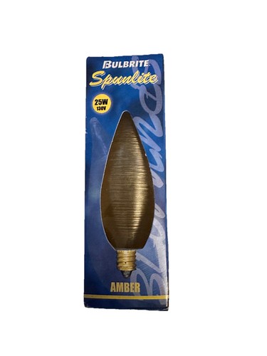 25W C11 SPUNLITE AMBER E12 130V - Picture 6 of 6
