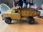Vintage Tonka Dump Truck 1970's XR 101 Pressed Steel Yellow 14” Long