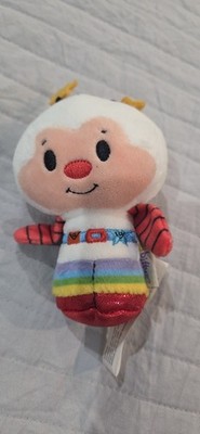 Hallmark Itty Bittys Rainbow Brite WHITE SPRITE 4'' Plush STUFFED Animal Toy