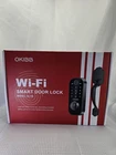 Smart WiFi Front Door Lock Handle Set Keyless Entry, Digital, Fingerprint Access