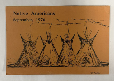 NATIVE AMERICANS-September, 1976-Booklet-City of Boston Office of the Mayor