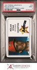 1981 PERMA-GRAPHIC SUPER STAR CREDIT CARDS #26 NOLAN RYAN HOF PSA 9