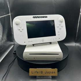 Nintendo Wii U Basic Set Console 8GB White/Shiro Model WUP-001 Tested