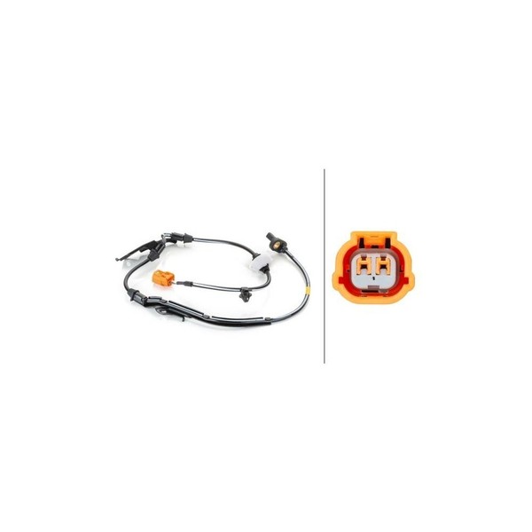 Hella Sensor, Raddrehzahl 6PU 230 040-051 FüR Honda Acura, Vorderachse-image