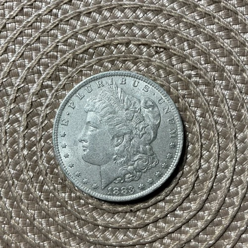 1883 Morgan Silver Dollar $1 Coin Circulated Uncertified US 0.9 Fineness