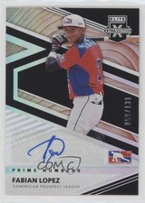 2020 Elite Extra Edition Prime Numbers A Signatures 59/131 Fabian Lopez Auto 6tw
