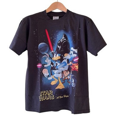 Looney Tunes Star Wars A New Hope The Force Awakens Size Large Modern Shirt