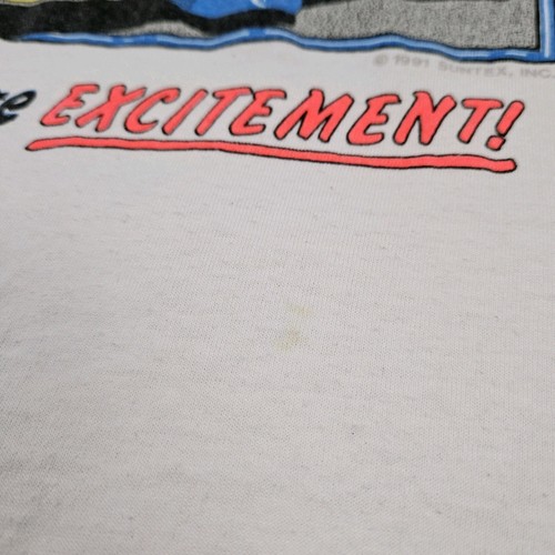 Camiseta Indianápolis 500 1991 puntada única mediana pantalla Indy estrellas mejor - Imagen 5 de 14