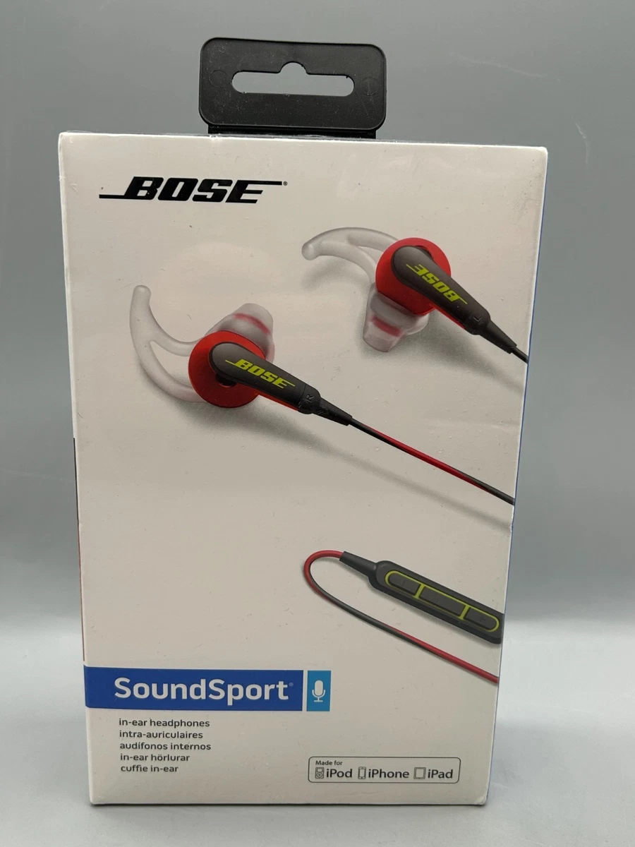 Preços baixos em Fones de Ouvido Bose Soundsport Vermelho | eBay