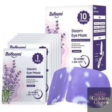 Steam Eye Mask,10 Packs Heated Eye Mask,Self Heating Disposable Warm Compress