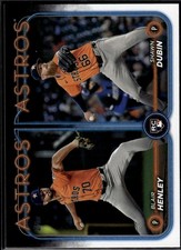 Blair Henley / Shawn Dubin 2024 Topps Update Houston Astros Rookie #US252