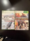 Transformers War For Cybertron & Fall Of Cybertron Xbox 360 CIB VERY NICE!