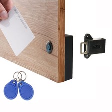 WOOCH RFID Locks for Cabinets Hidden DIY Lock - Electronic with Black
